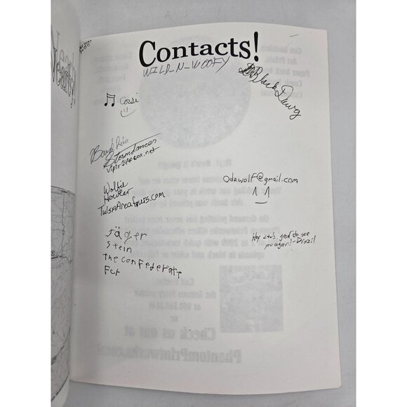 Wild Nights 2010 Furry Con Cover Sarah "Myenia" Ruddy Program Autographs - Picture 9 of 10